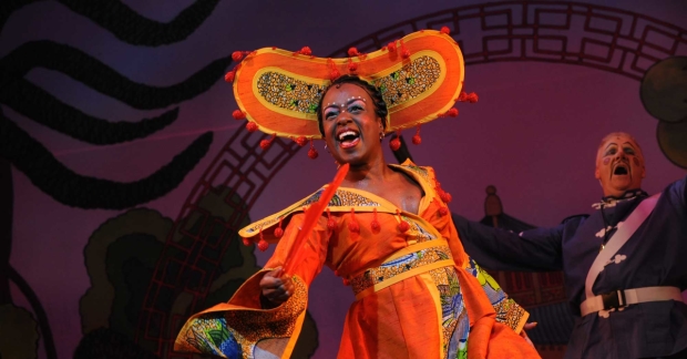 Tameka Empson in Aladdin in 2009