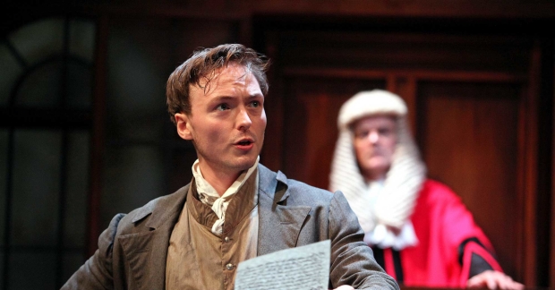 Joseph Prowen and Nicholas Murchie in Trial by Laughter 