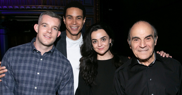 Russell Tovey, John Macmillan, Hayley Squires and David Suchet