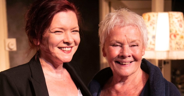 Finty Williams and Judi Dench