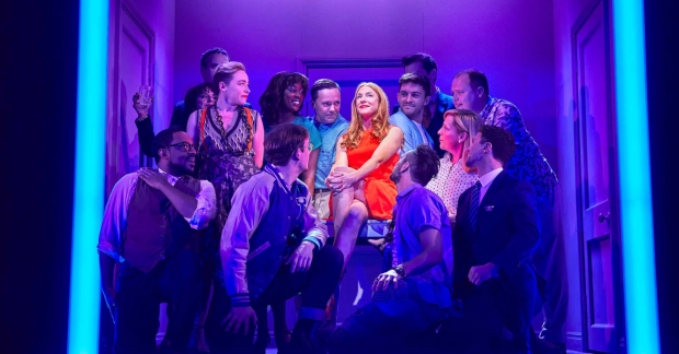 Rosalie Craig and the cast of Company
