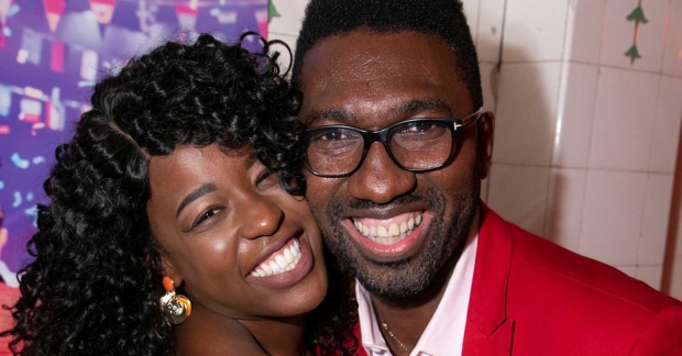 Gabrielle Brooks and Kwame Kwei-Armah