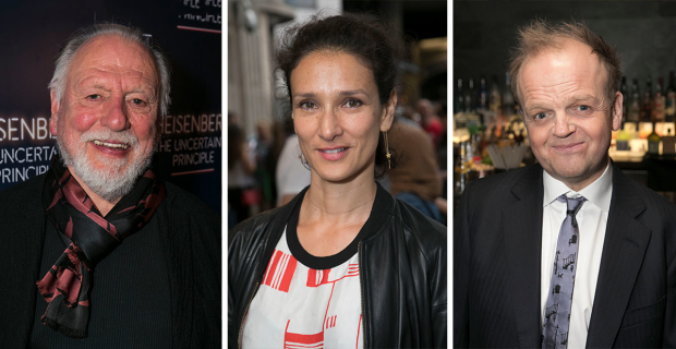 Kenneth Cranham, Indira Varma and Toby Jones