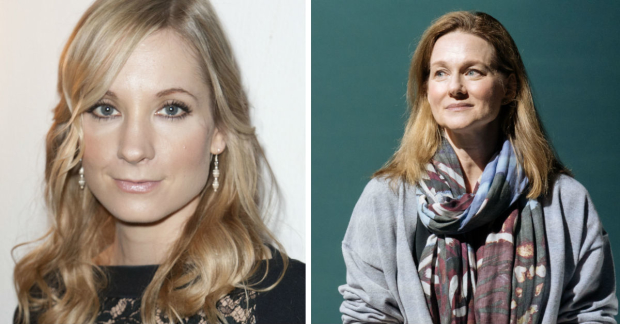 Joanne Froggatt (left) and Laura Linney in &#39;&#39;My Name is Lucy Barton