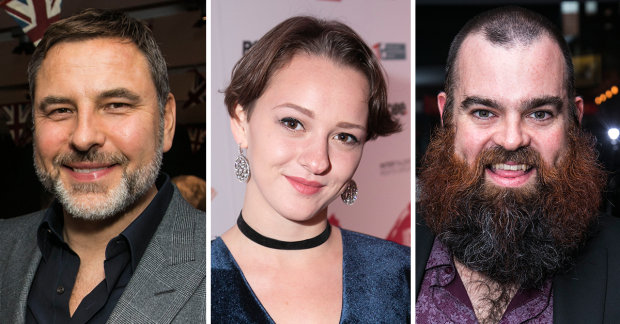 David Walliams, Eleanor Kane and Dean Nolan