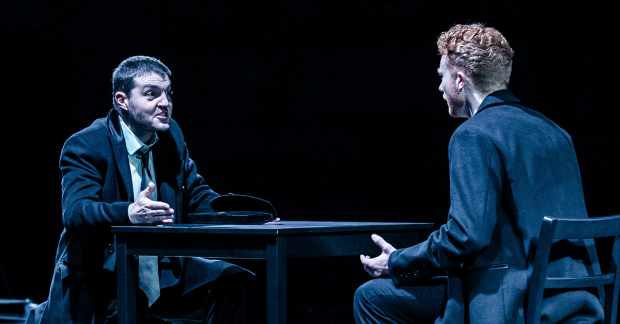 Tom Burke (Marquis de Pisa) and Sam Valentine (Don Carlos) in Don Carlos