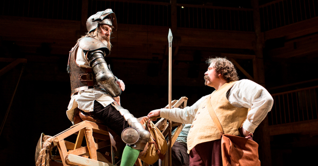 David Threlfall and Rufus Hound in Don Quixote