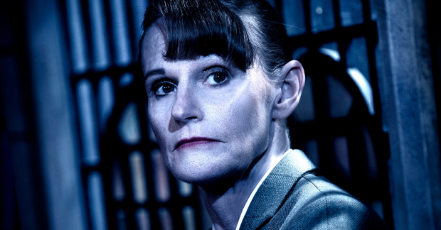 Gwyneth Strong as Mrs Boyle in The Mousetrap 2019 UK tour