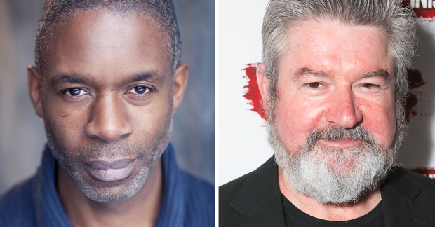 Wil Johnson and Denis Conway