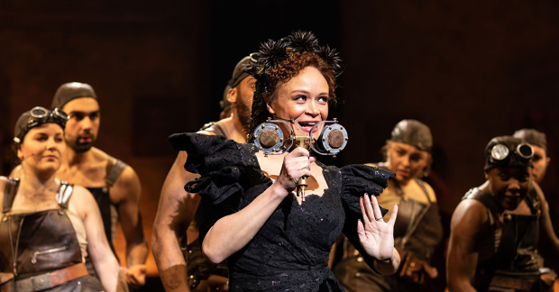 Amber Gray in Hadestown 