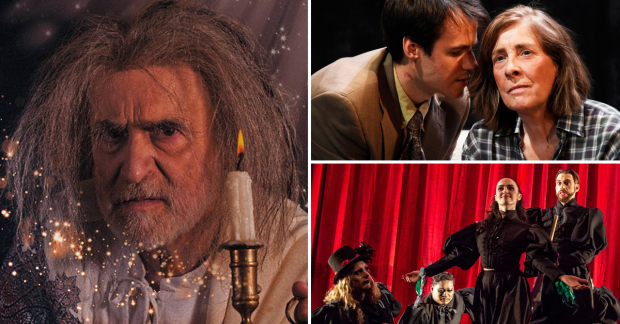 Clockwise from left: A Christmas Carol, Switzerland, How to Catch a Krampus