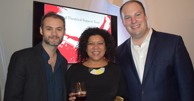 Richard Twyman of English Touring Theatre, Nancy Medina and James Dacre of Royal and Derngate 