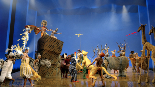 The Lion King on stage