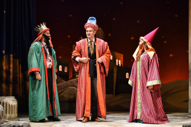 John Marquez, Hugh Dennis and Lesley Garrett in The Messiah