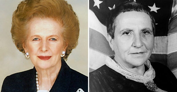 Margaret Thatcher and Gertrude Stein
