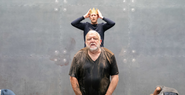 Simon Russell Beale and Leo Bill