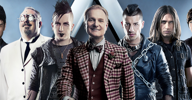 The Broadway cast of The Illusionists