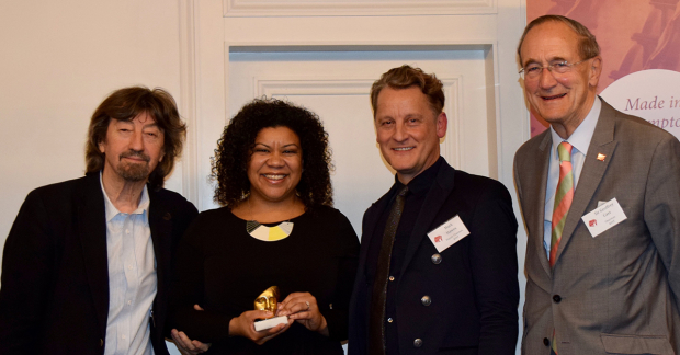 Trevor Nunn, Nancy Medina, Mark Hawes and Geoffrey Cass at the RTST Sir Peter Hall Director Award