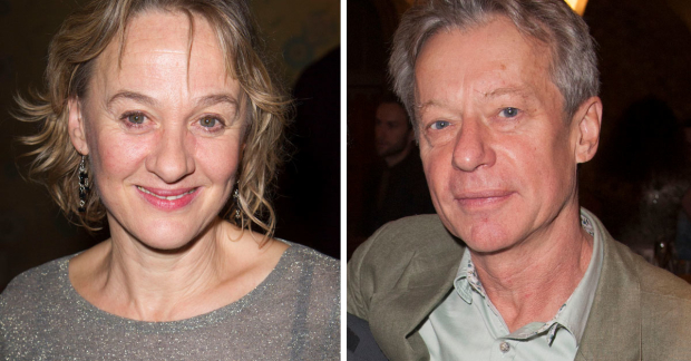 Niamh Cusack and Stephen Boxer