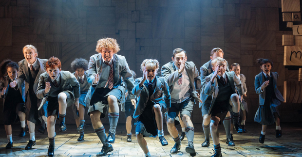 The 2018 West End cast of Matilda