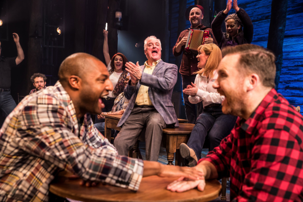 The British cast of Come From Away