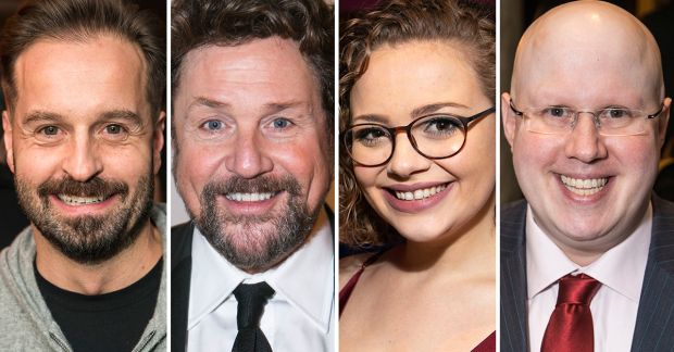 Alfie Boe, Michael Ball, Carrie Hope Fletcher and Matt Lucas