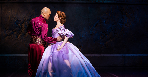 Ken Watanabe and Kelli O'Hara in The King and I