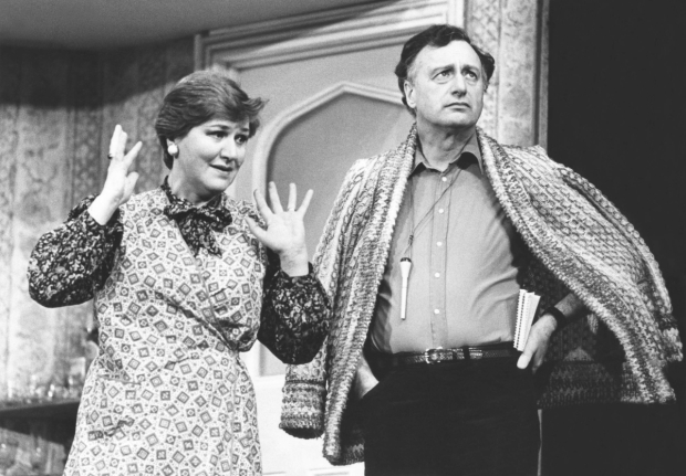 An original production image of Noises Off