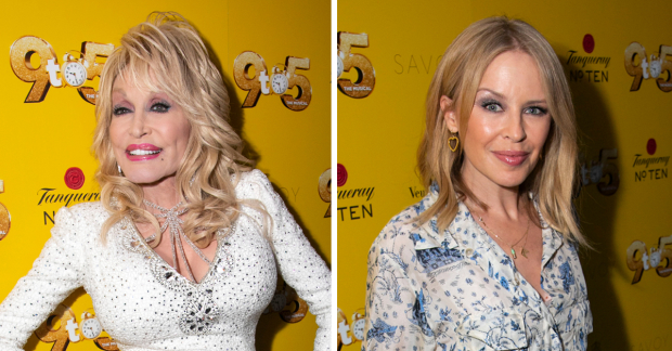 Dolly Parton and Kylie Minogue