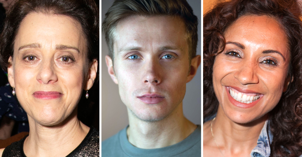 Judy Kuhn, Rob Houchen and Debbie Kurup