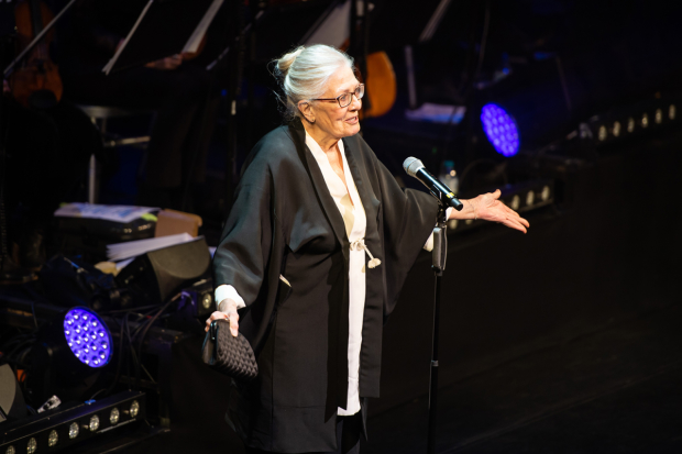 Vanessa Redgrave picking up the award for Best Supporting Actress in a Musical