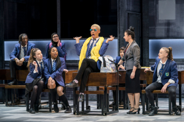 Layton Williams and the company of Everybody&#39;s Talking About Jamie