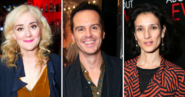 Sophie Thompson, Andrew Scott and Indira Varma