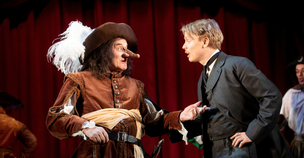 Henry Goodman (Coquelin) and Freddie Fox (Edmond)