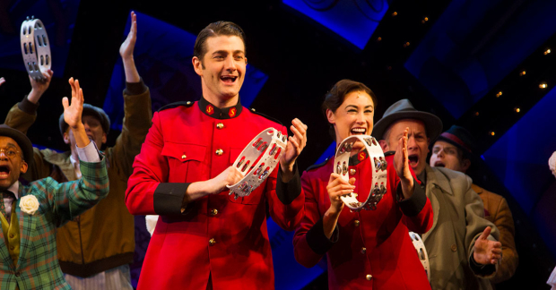 Oliver Tompsett (Sky Masterson) and Siubhan Harrison (Sarah Brown) in the recent London revival