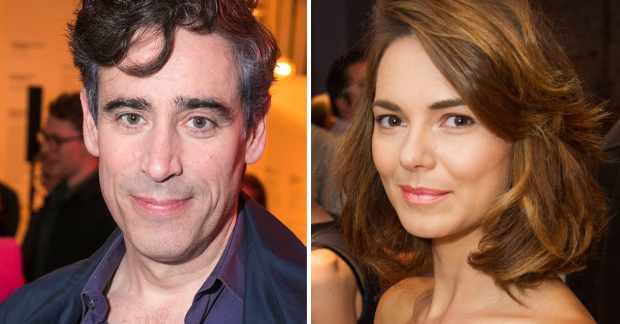 Stephen Mangan and Kara Tointon