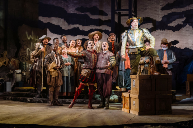  The cast of Man of La Mancha