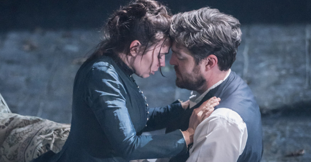 Hayley Atwell and Tom Burke in Rosmersholm