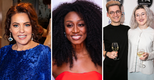 Rachel Tucker, Beverley Knight and Toby Marlow and Lucy Moss