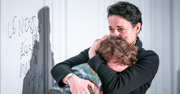 Laurie Kynaston (Nicolas) and Amanda Abbington (Anne) in The Son