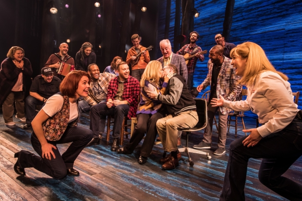 The cast of Come From Away