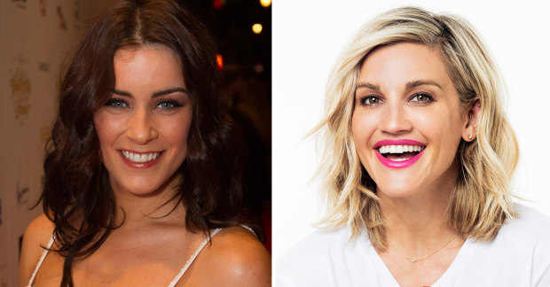 Lucie Jones and Ashley Roberts