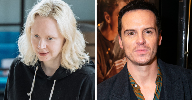 Gwendoline Christie and Andrew Scott