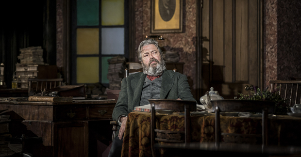 Roger Allam as Rutherford in Rutherford and Sons