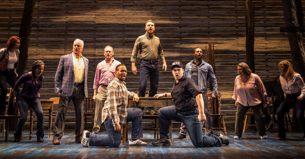 The West End company of Come From Away