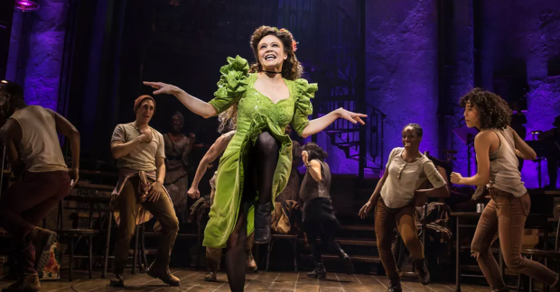 Amber Gray in the Broadway production of Hadestown