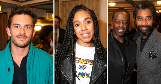 Jonathan Bailey, Pearl Mackie, Adrian Lester and Karl Collins