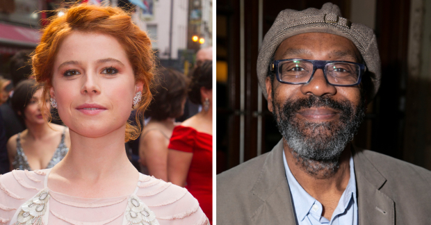Jessie Buckley and Lenny Henry 