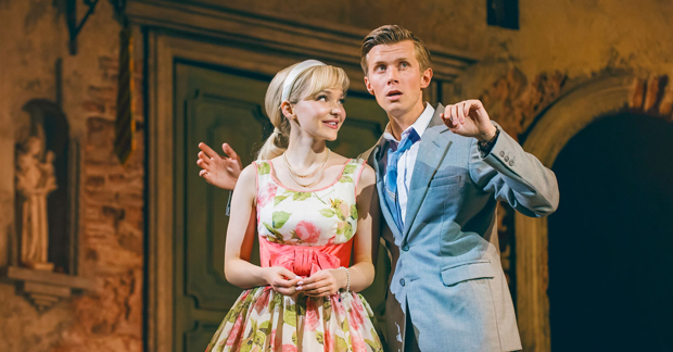 Dove Cameron and Rob Houchen