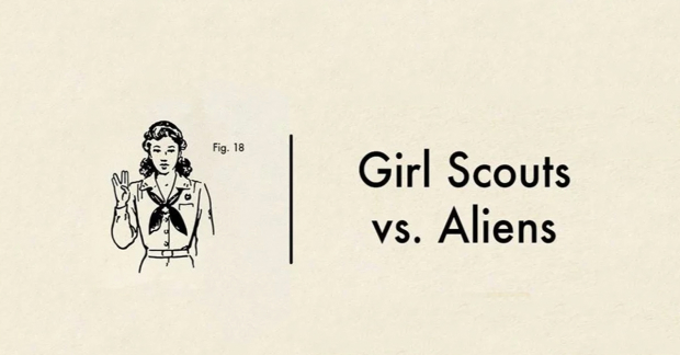 Girl Scouts vs. Aliens